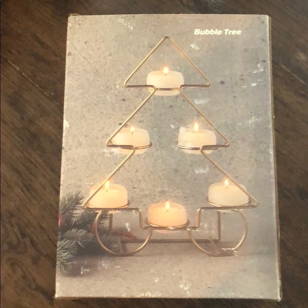Christmas or Holiday candle stand
